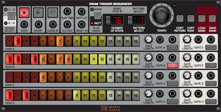 Midi deals drum sequencer